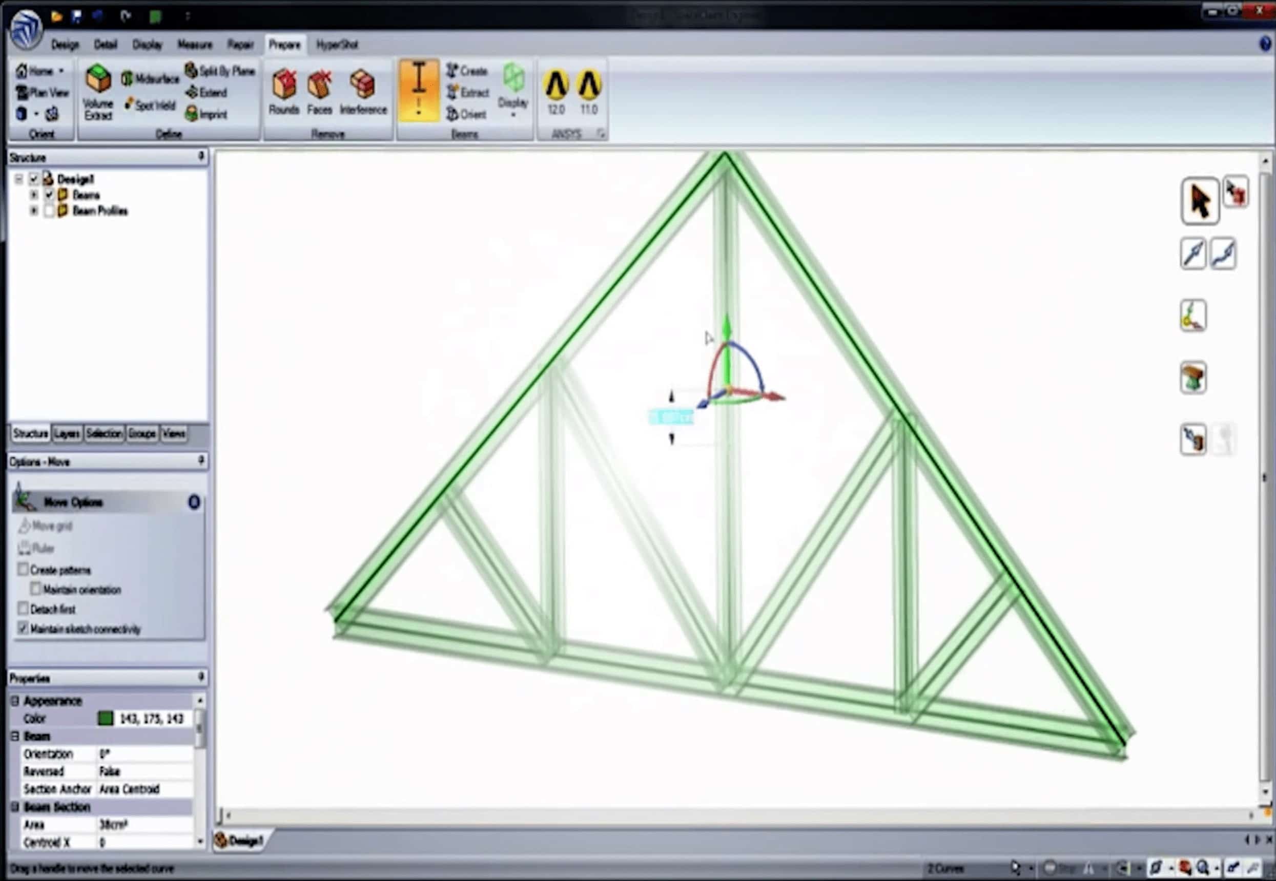 ANSYS SpaceClaim screenshot