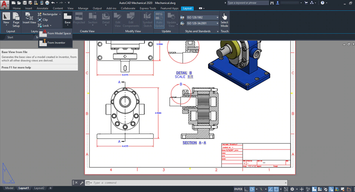 AutoCAD interface screenshot