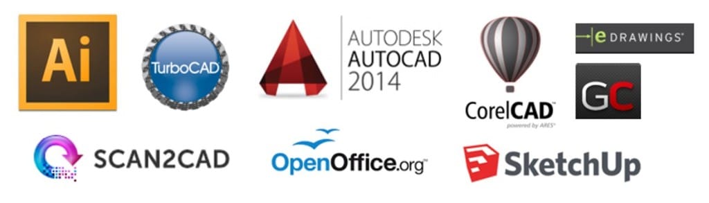 CAD programs that support DXF