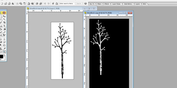 …to a scanned image…