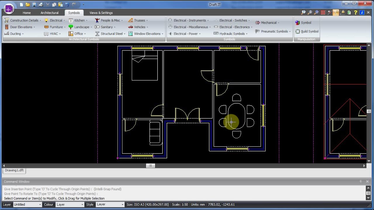 Draft It CAD Software screenshot