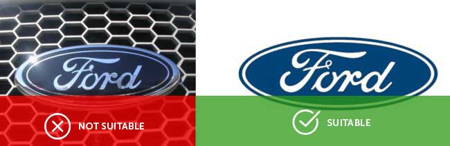 Converting logo for vector conversion