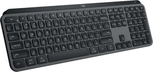 Image of the Logitech MX Keys S wireless keyboard