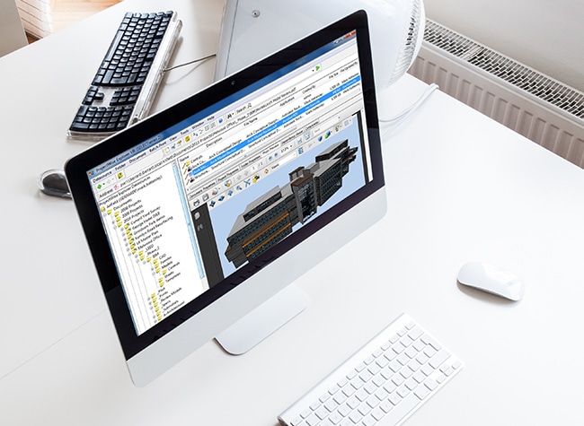 DWG File Manegement Software on a Mac Screen