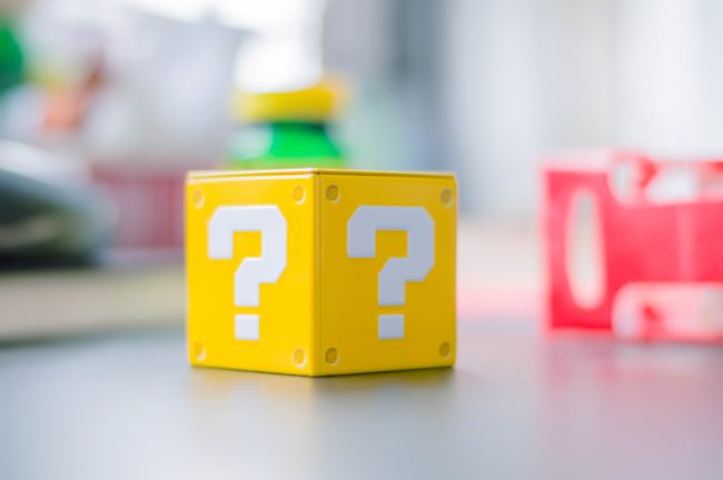 Image of a question mark in a box