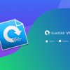 Scan2CAD v10 icon with Windows and MacOS icons on gradient background