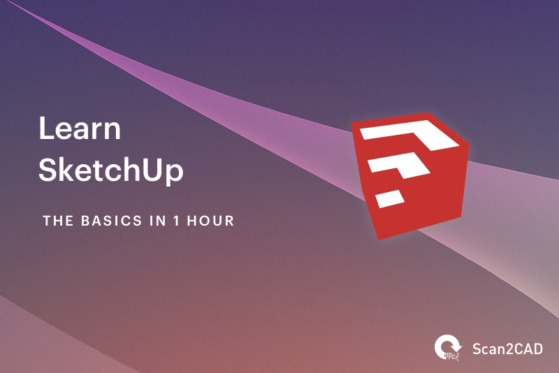 Sketchup icon - lean the basics in 1 hour