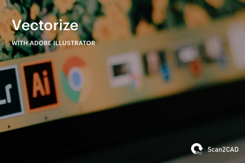 Adobe Illustrator icon on computer screen