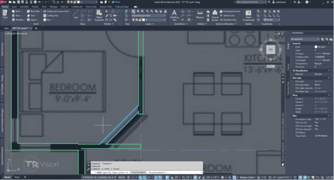 AutoCAD Architecture User Interface
