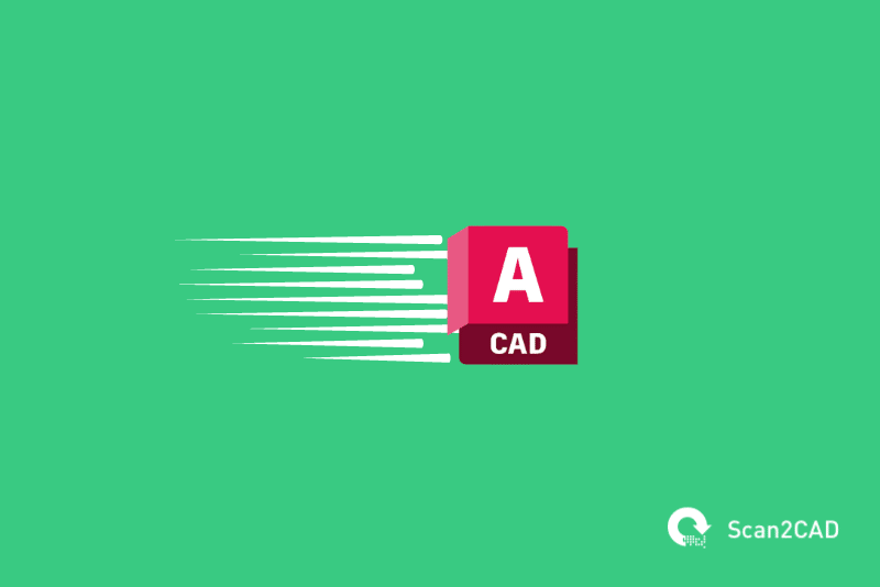 AutoCAD logo moving fast