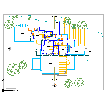 CAD Drawing DXF File - Landscaper Example