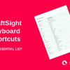 DraftSight Keyboard Shortcuts, Essential List - PDF Preview
