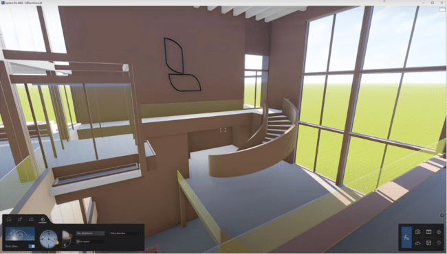 Lumion User Interface