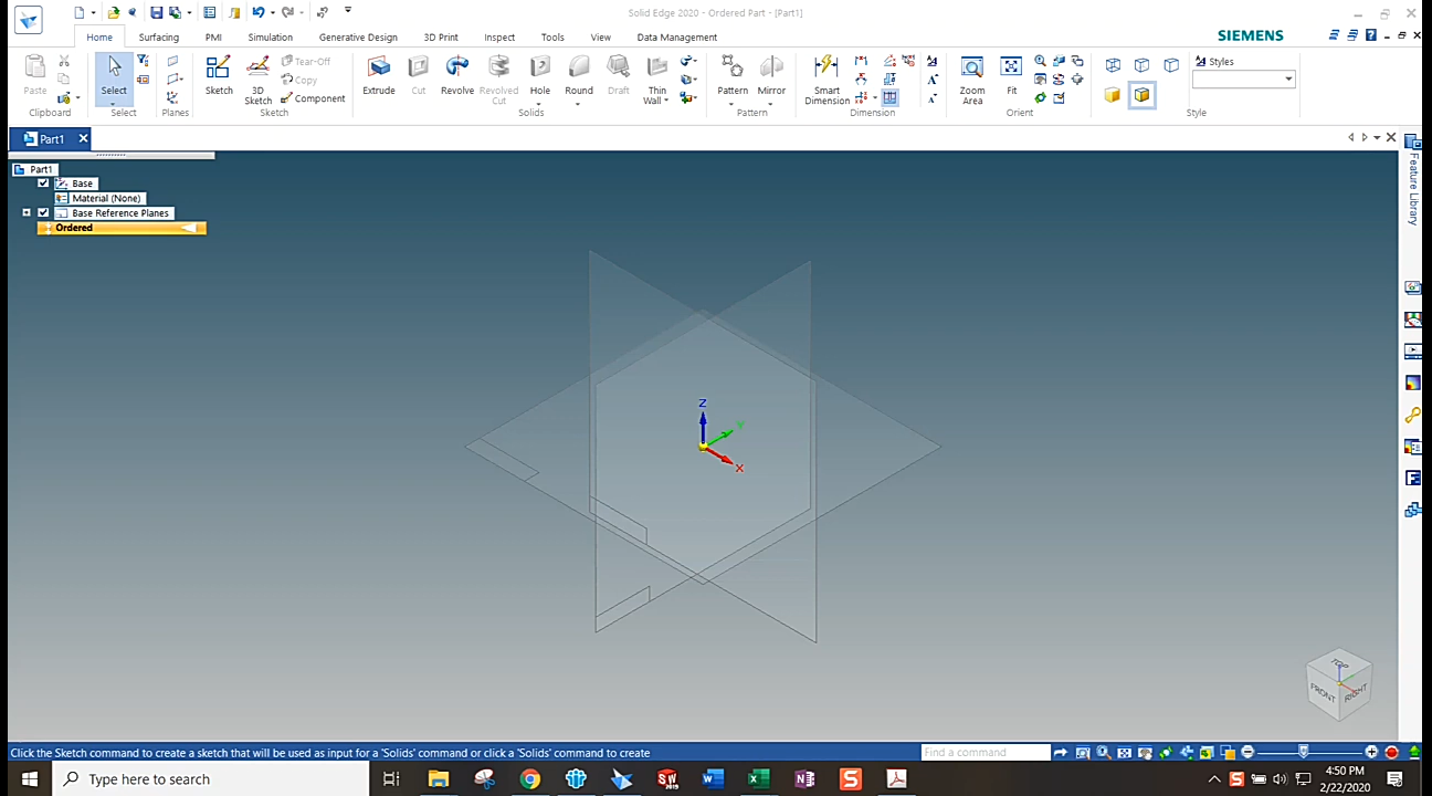 Part design interface