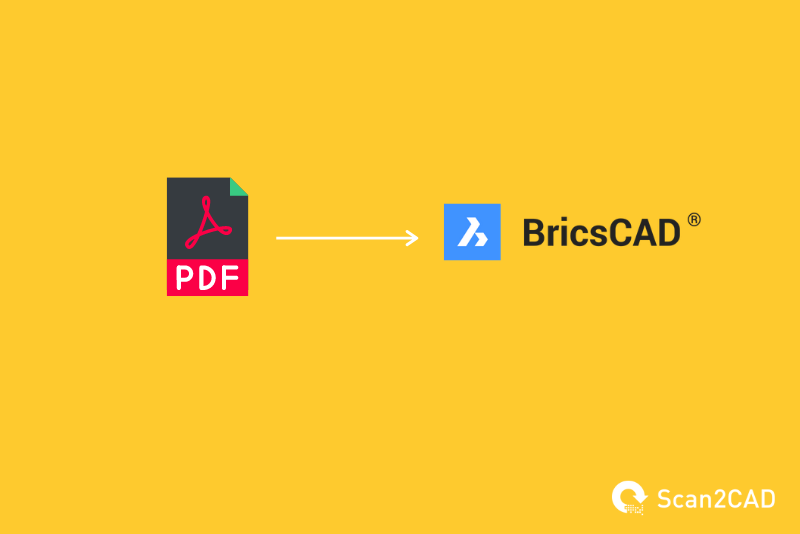 pdf to bricscad