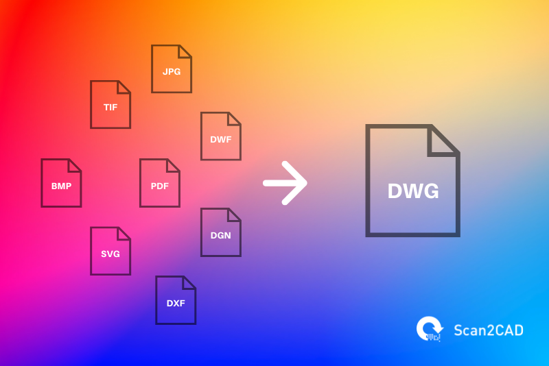 image wih different file types on it