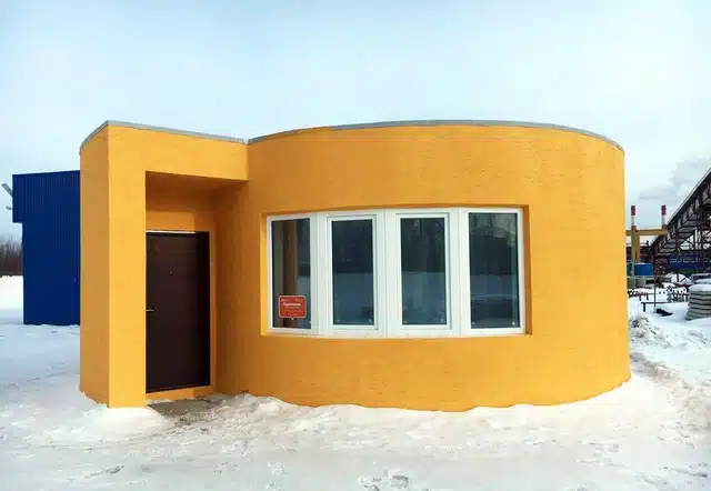 3D printed house