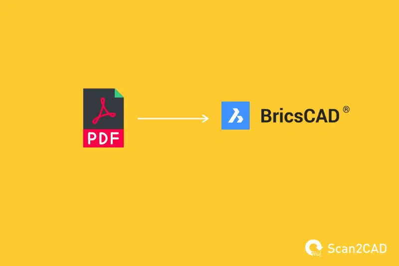 pdf to bricscad