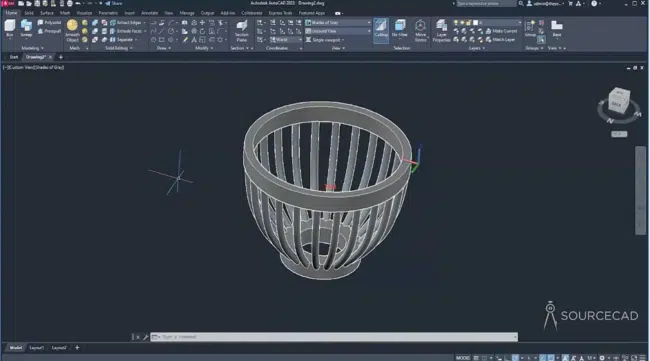 Plastic mesh storage container