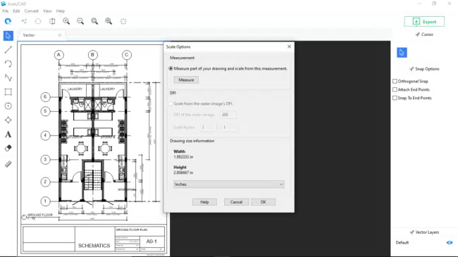 Scale option’s measurement approach