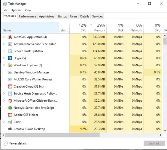 Windows Task Manager